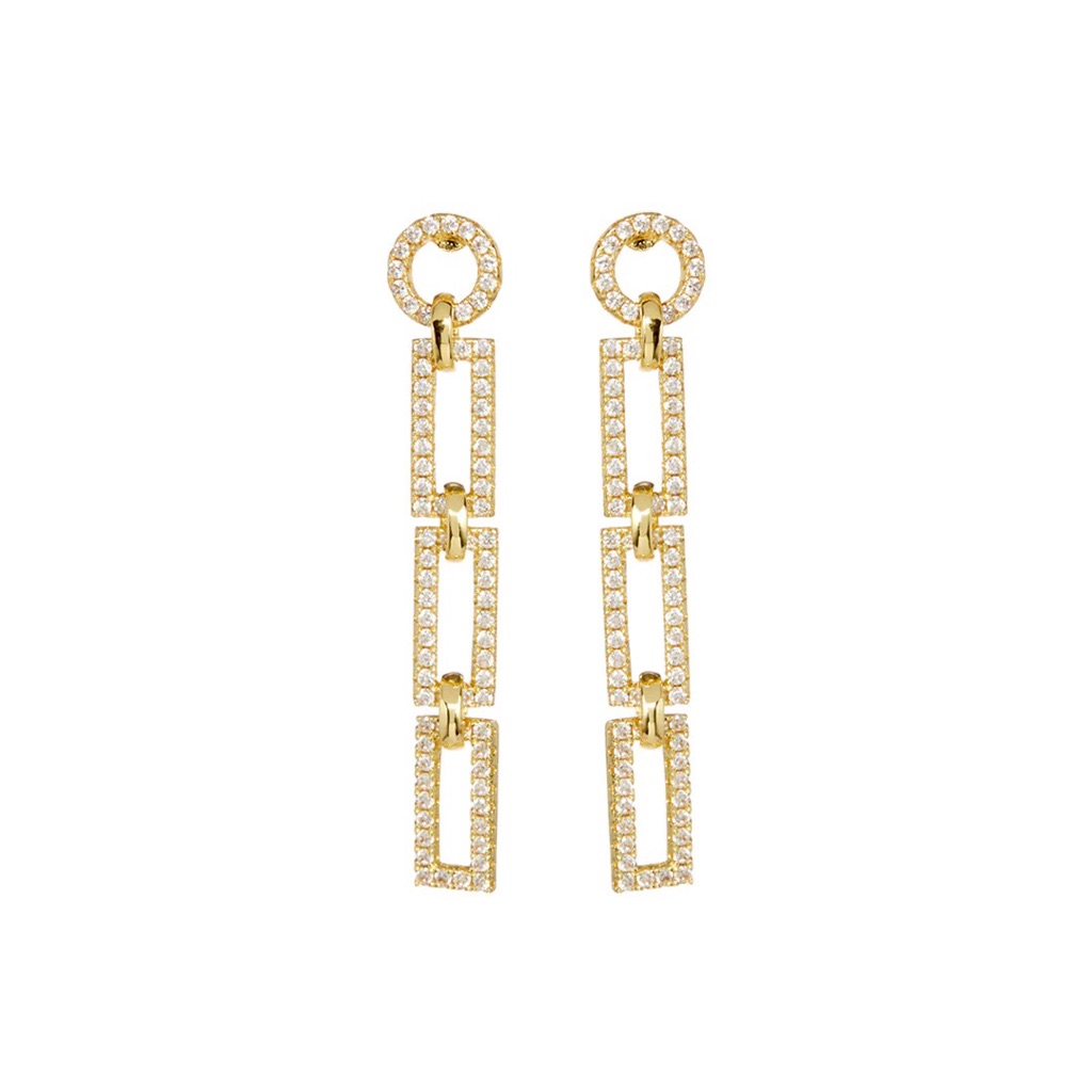 Luv Aj Mini Chain Link Studs 29$